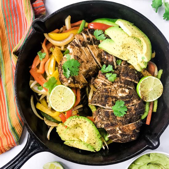 One Pot Chicken Fajita Skillet