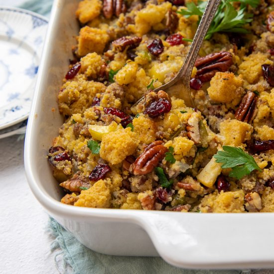 Gluten Free Cornbread Stuffing