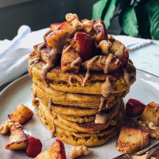 Paleo Pumpkin Pancakes