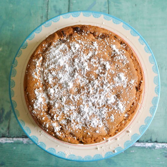 Toffee Apple Cider Cake