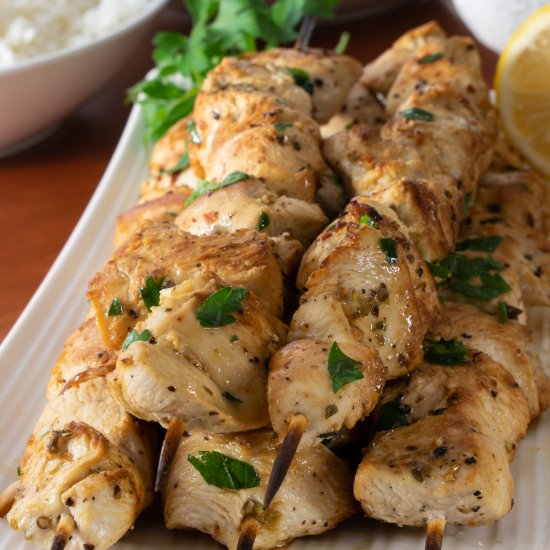 Chicken Souvlaki