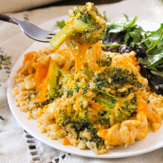 Chicken Broccoli Rice Casserole