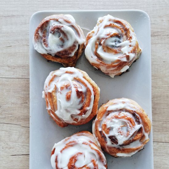 Pumpkin Pie Cinnamon Rolls