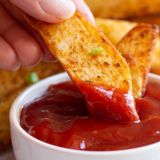 air fryer potato wedges