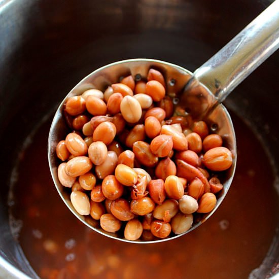 Boiled Peanuts without shell