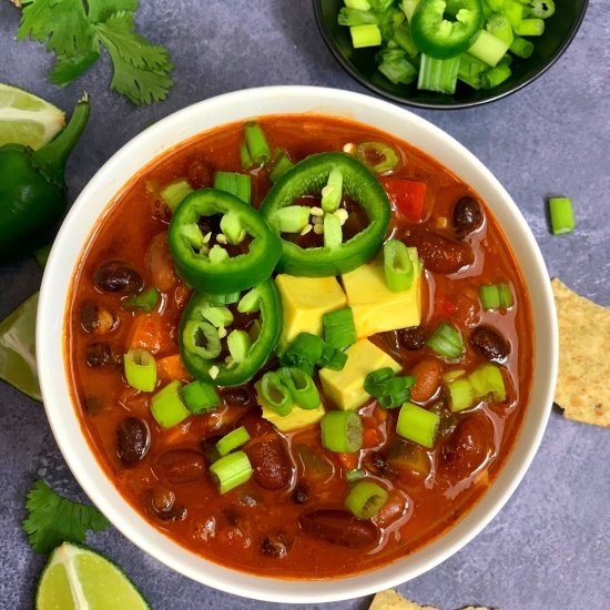 Vegetarian Chili Instant Pot