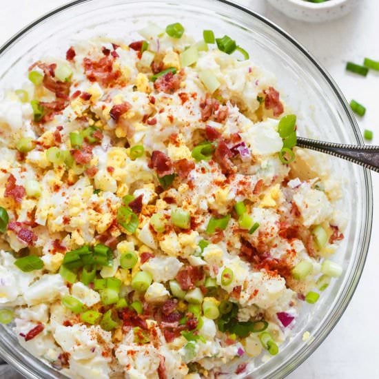 healthy potato salad