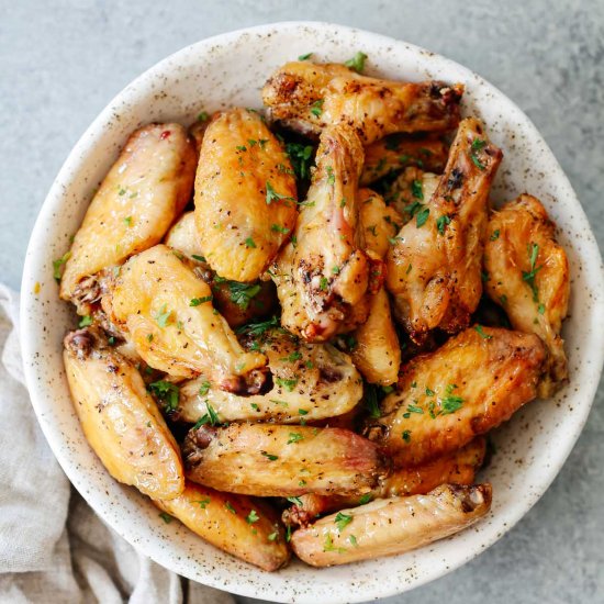 salt and pepper chicken wings