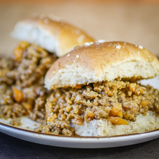 Veggie Sloppy Joe Sliders