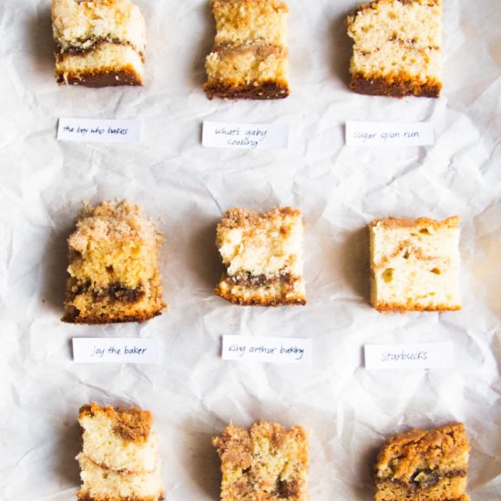 Best coffee cake bake off