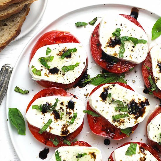 Classic Caprese Salad with Balsamic