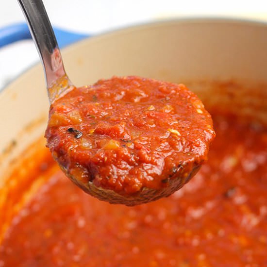 Easy Homemade Marinara Sauce