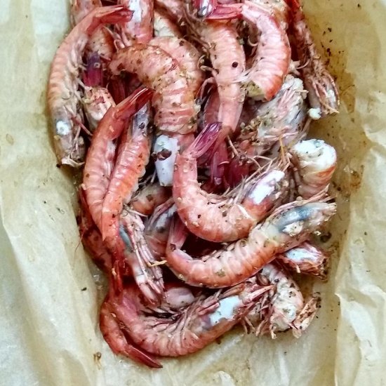 Oven-Baked Jerk Shrimps/ Prawns