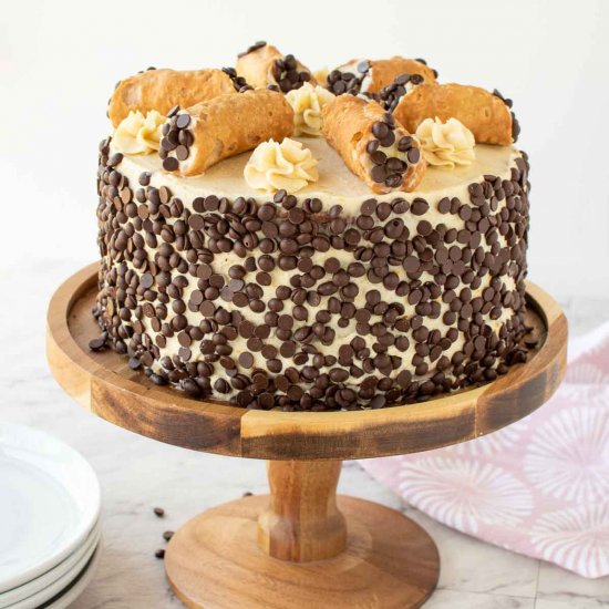 Cannoli Cake