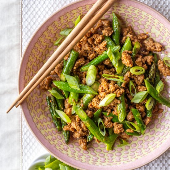 Stir Fried Pork with Asparagus