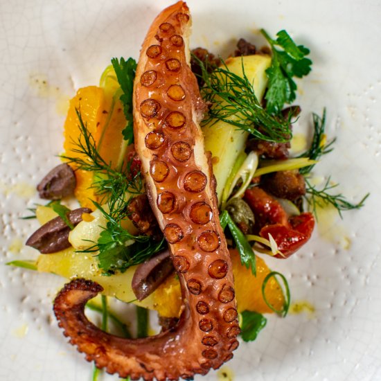 Grilled Octopus Salad