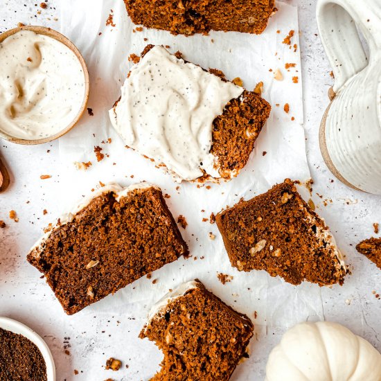 Paleo Pumpkin Spice Latte Bread