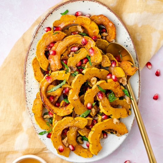 Honey Roasted Delicata Squash