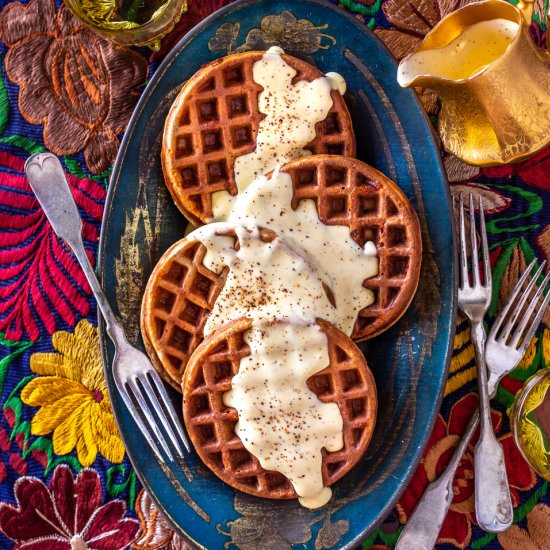 Gingerbread Waffles