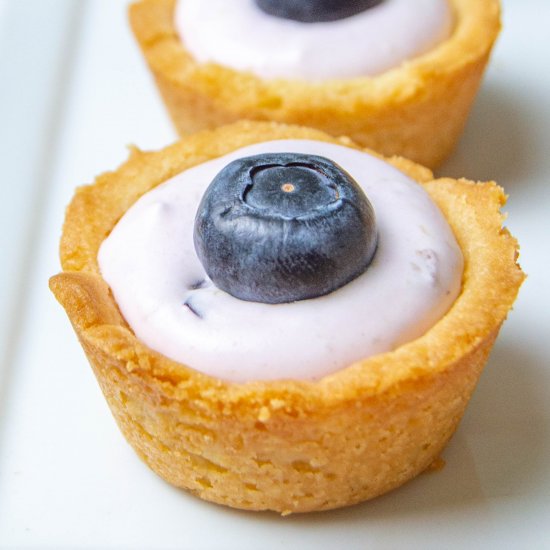 Mini Blueberry Lemon Tarts