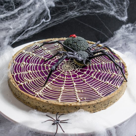 Halloween Spiderweb Tart