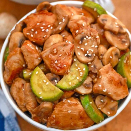 Panda Express Mushroom Chicken