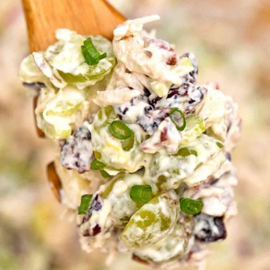 Turkey Salad with Grapes