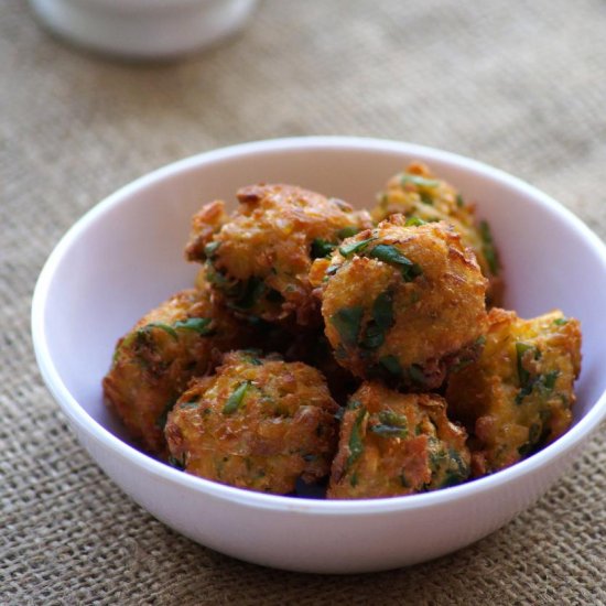 Sweet Corn Fenugreek Pakora