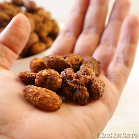 Cinnamon Non Sugar Candied Nuts