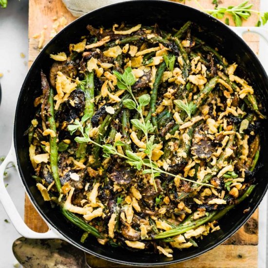 Vegan Green Bean Casserole