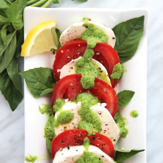 Pesto Caprese Salad