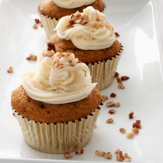 Pumpkin Spice Cupcakes