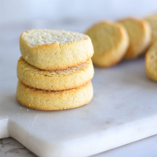 Keto Shortbread Cookies