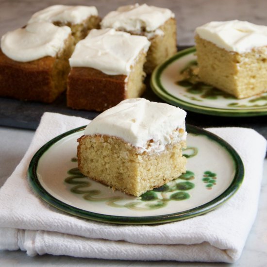 Sour Cream Maple Cake