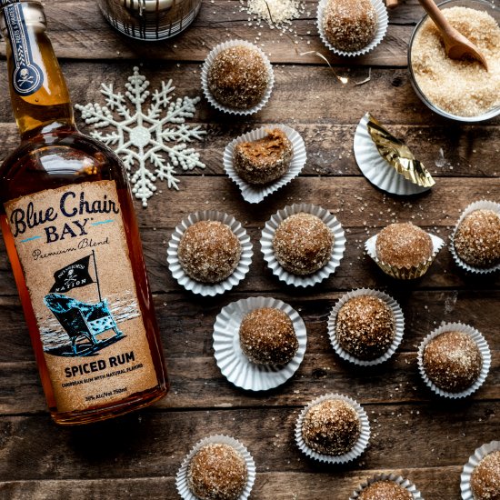 Ginger Spice Rum Balls