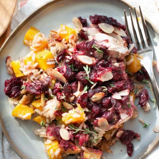 Cranberry Chicken Casserole