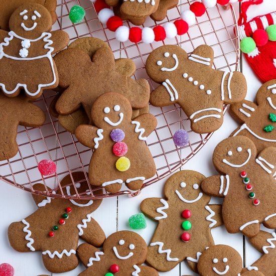 Soft Gingerbread Cookies