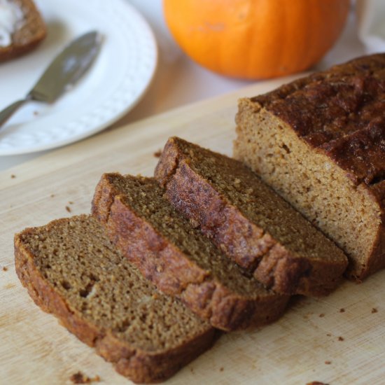 Paleo Pumpkin Bread