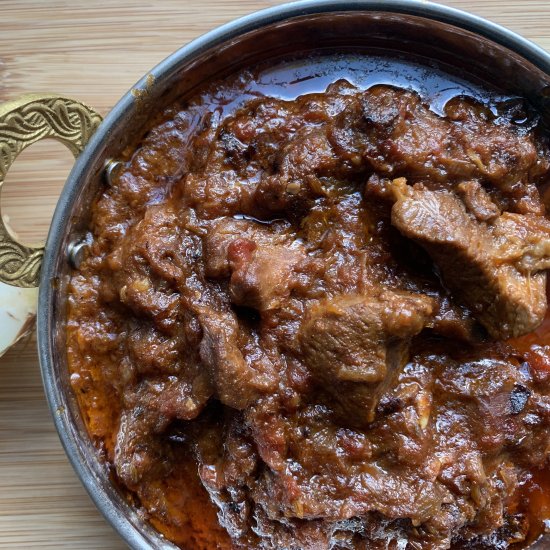 Lamb Adrak Gosht with Ginger Garlic