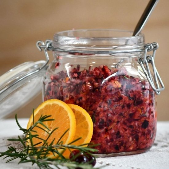 Cranberry Relish with Rosemary