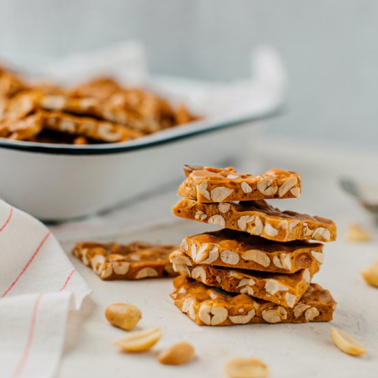 microwave peanut brittle