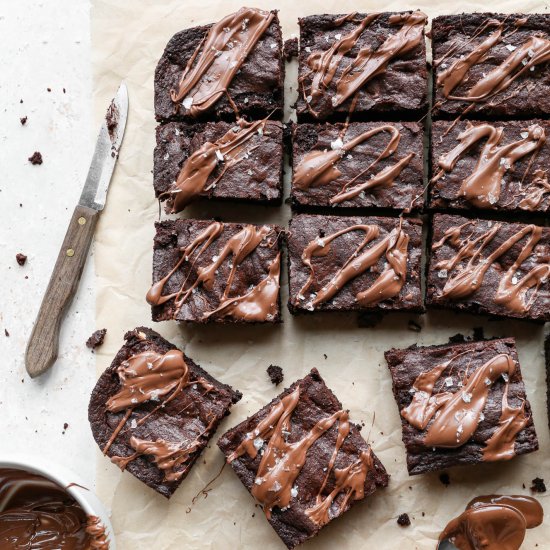 GlutenFree Triple Chocolate Brownie