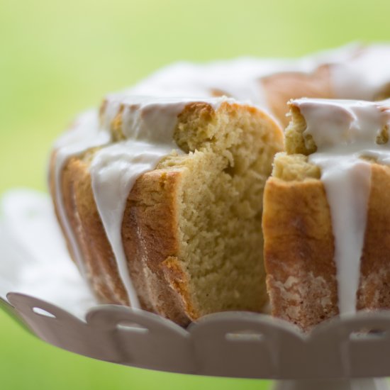 Gluten-Free Glazed Donut Cake