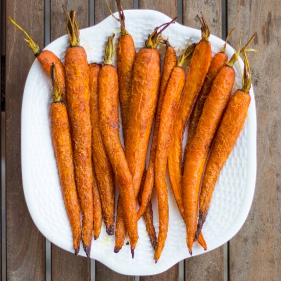 Simple Roasted Carrots With Cumin