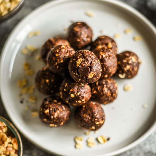 Cocoa & Maca Bliss Balls (Vegan+GF)