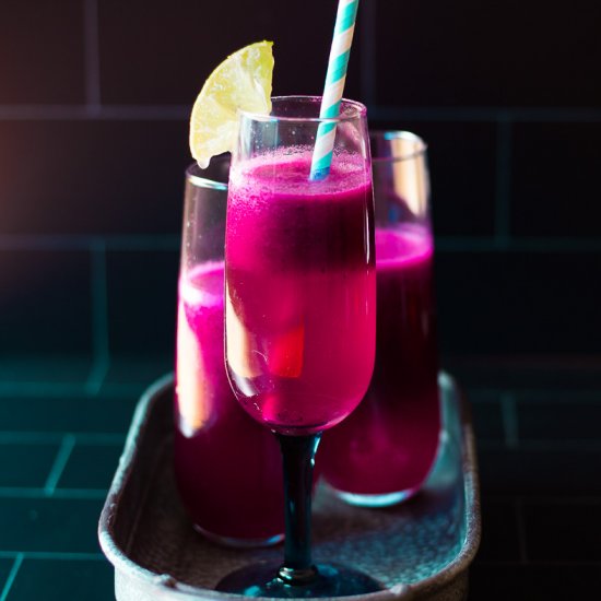 Prickly Pear and Blueberry Wine Coo