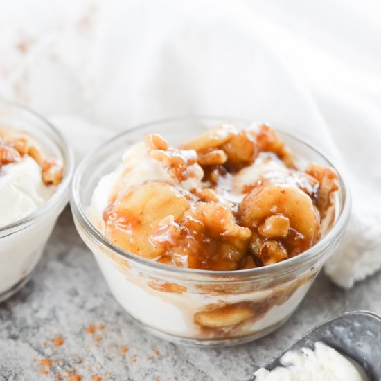 Easy Bananas Foster