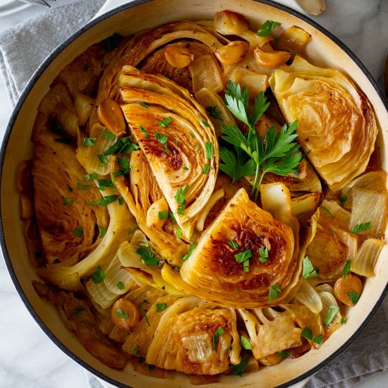 Braised Cabbage