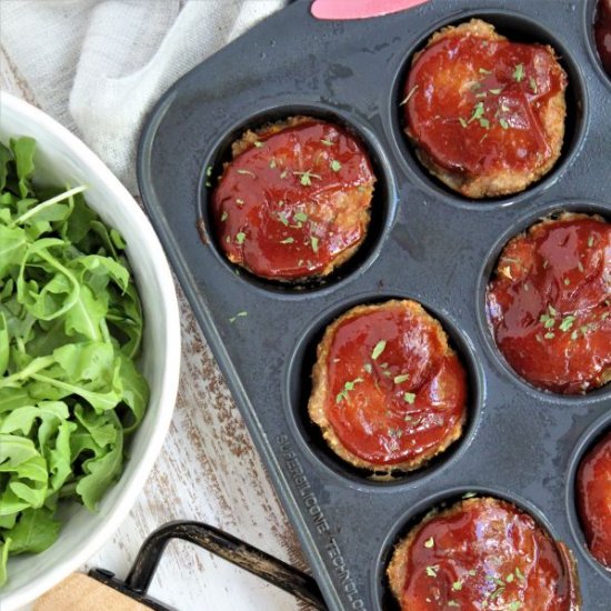 Gluten Free Turkey Meatloaf Muffins