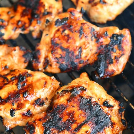 GRILLED CHICKEN THIGHS